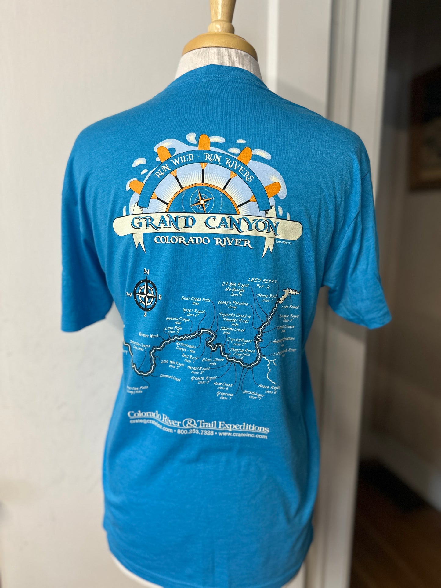 Grand Canyon Map T-Shirt