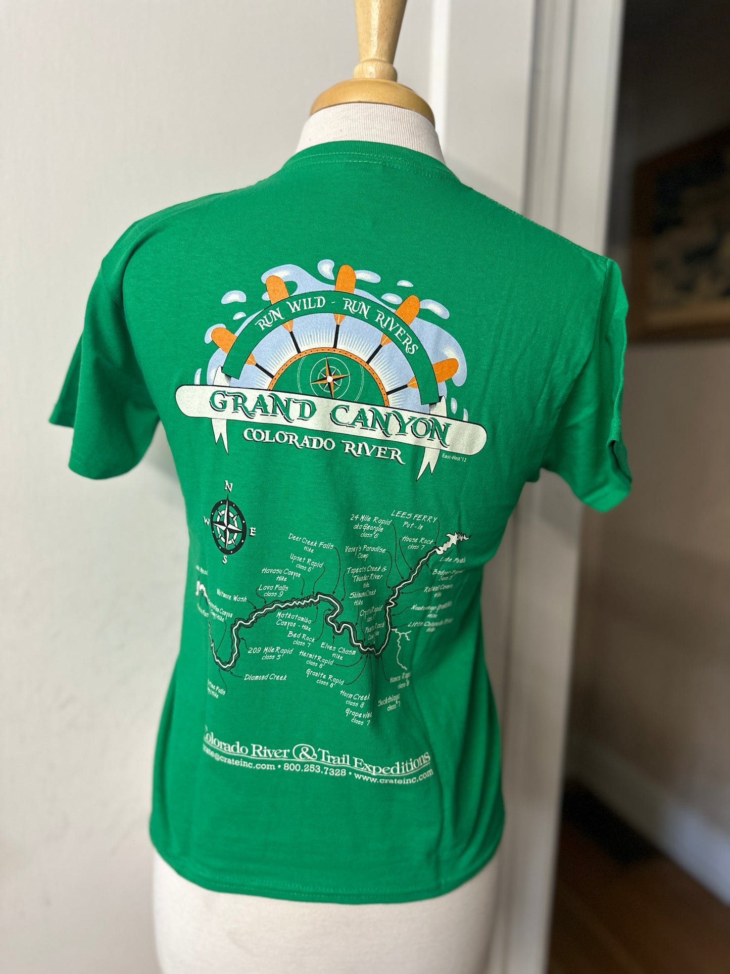 Grand Canyon Map T-Shirt