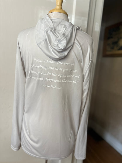 Sun Hoodie Walt Whitman Quote