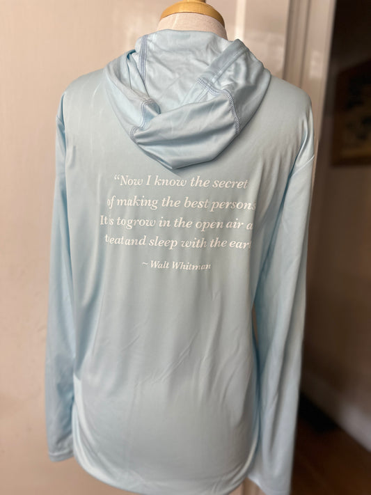 Sun Hoodie Walt Whitman Quote