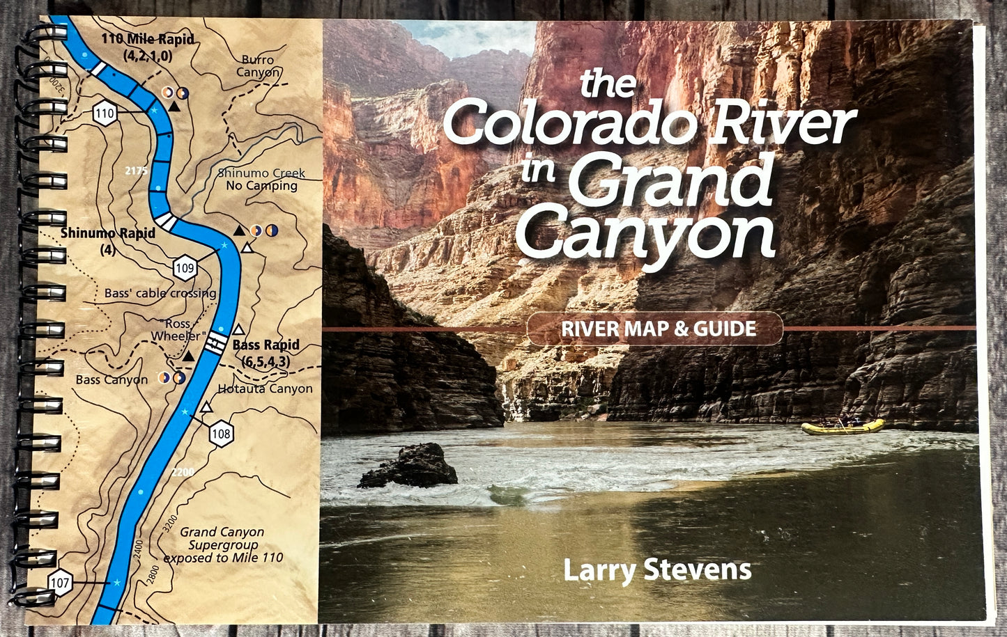 The Colorado River in the Grand Canyon: A River Runner's Map and Guide